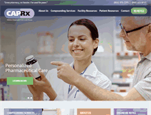 Tablet Screenshot of caprx.com